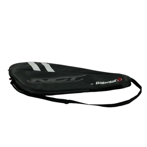 Babolat Nano Carbon Tech Tennis Bag Carrying Case Single Racket Adjustable Strap - Picture 1 of 5